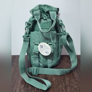 Blogilates Olive Green Water Bottle/Cooler Bag